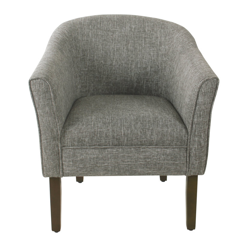Fauteuil de 28 po de largeur Causey, Noyer foncé