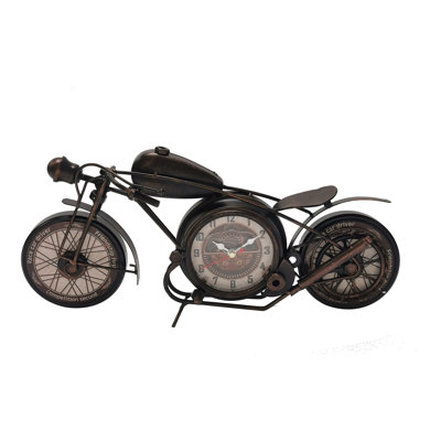 Horloge de table motocyclette