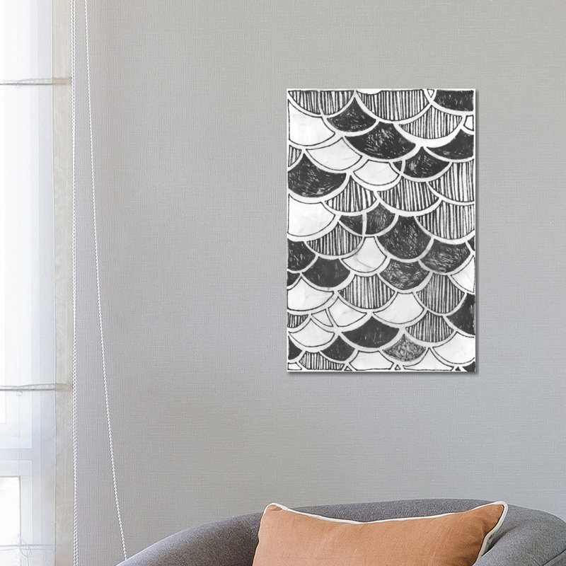 Symbol Imprint III by June Erica Vess - Wrapped Canvas Print, 66.04 cm H x 45.72 cm W x 1.91 cm D