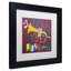 «Jazz Series Trumpet» par Design Turnpike, reproduction d'art graphique sur toile encadrée-16420280-40416587