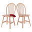 Ensemble de chaises 2 pièces Cessnock, naturel
