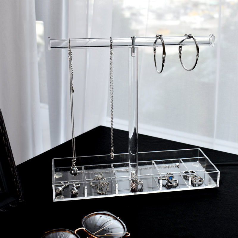 Plateau à bijoux, Transparent
