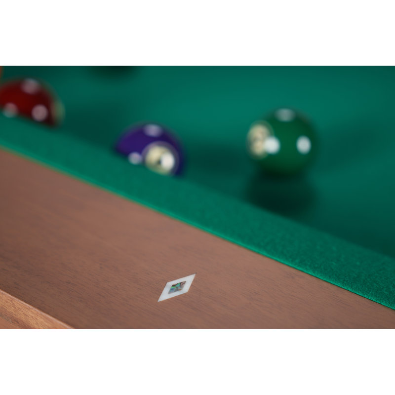 Paula Parsons Pool Table With White Glove Installation Included, 32.5" H x 102" L x 57" W