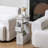 Hopedale Solid Wood Floor Shelf End Table with Storage-368250288