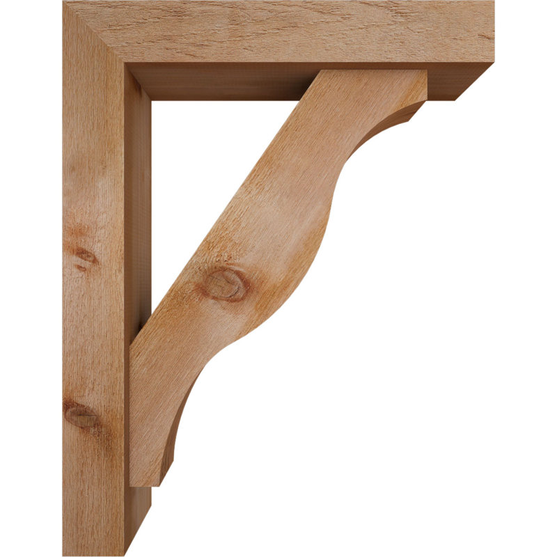 L 6 po x P 28 po x H 36 po support de scie rugueuse avec support décalé, cèdre rouge de l'Ouest, 36 x 28