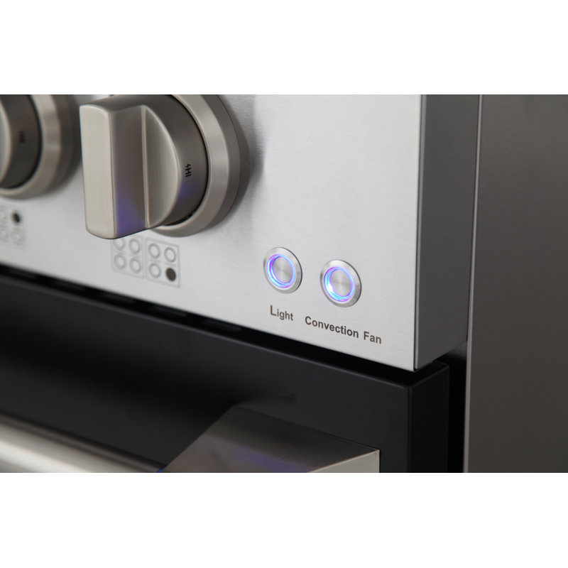 48" 6.7 Cu. ft Freestanding Gas, Black, Liquid Propane