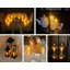 9 bougies scintillantes sans flamme à DEL 9 pièces avec minuterie à distance pour une ambiance romantique et un pilier à piles avec flamme 3D (P: 2,2 po x H: 5 po, 6 po, 7 po)