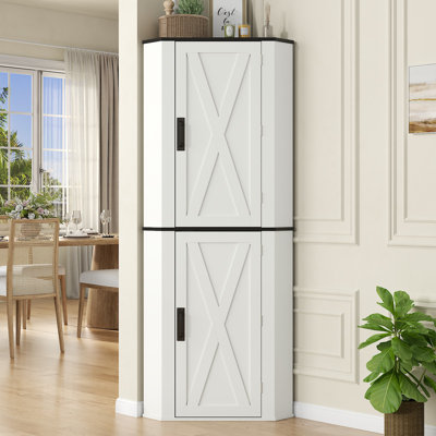 Armoire de rangement de coin pour garde-manger