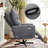 Alhertine Velvet Power Lift Recliner,Lay Flat, Dual Motors Recliner with Massage/Heat Infinite Position-2034218426