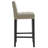 Apoloniusz Upholstered Counter Stool with Solid Wood Frame-349335536