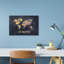 Art mural contemporain carte du monde bleu aquarelle-129151853-129418388