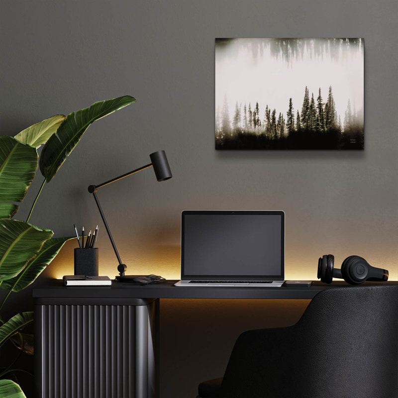 «Waterwood» par Nathan Larson, art mural en verre acrylique, H 12 po x l 16 po x P 0,13 po