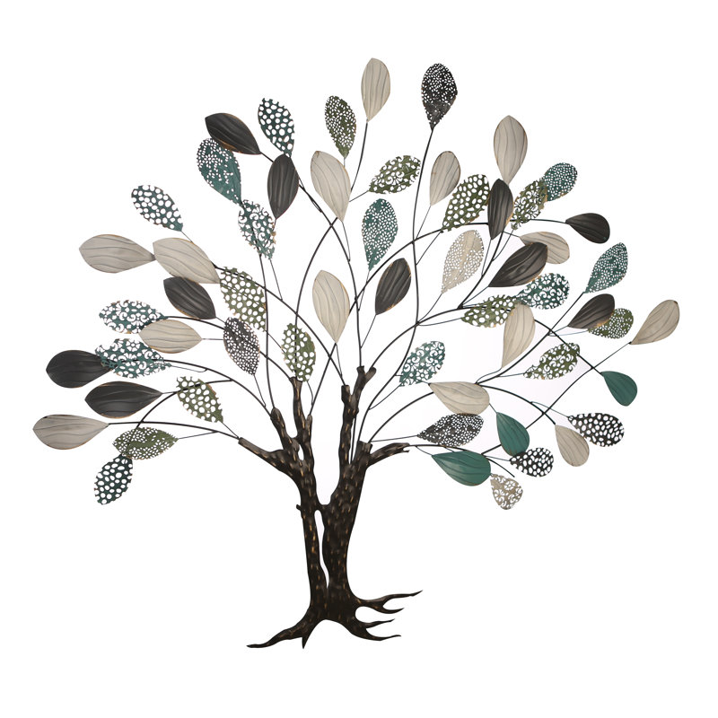 Handmade Plants & Flowers Wall Decor on Metal
