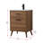 Steinfeldt 24'' Single Bathroom Vanity with Resin Top-1118512113