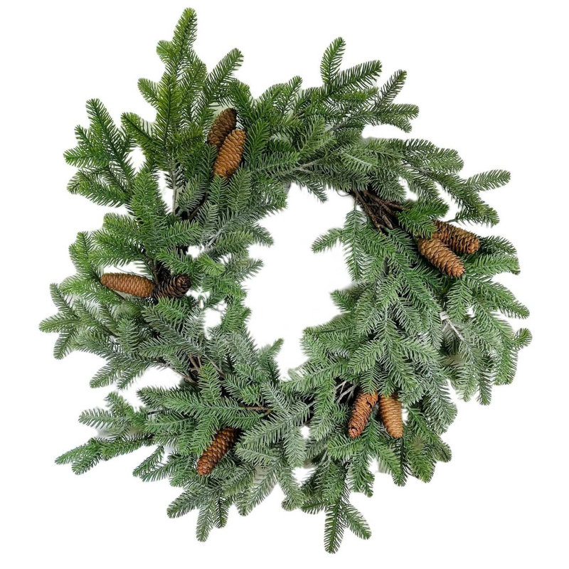 Couronne de pommes de pin 24 po