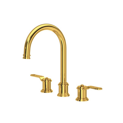 Armstrong™ Widespread Lavatory Lever Handle Faucet with C-Spout