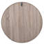 Maderia Wood Flat Wall Mirror