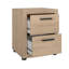 Table de chevet 2 tiroirs R camion