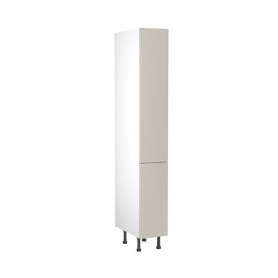 KitchenKit Flatpack Slab Matt Tall Unit Larder
