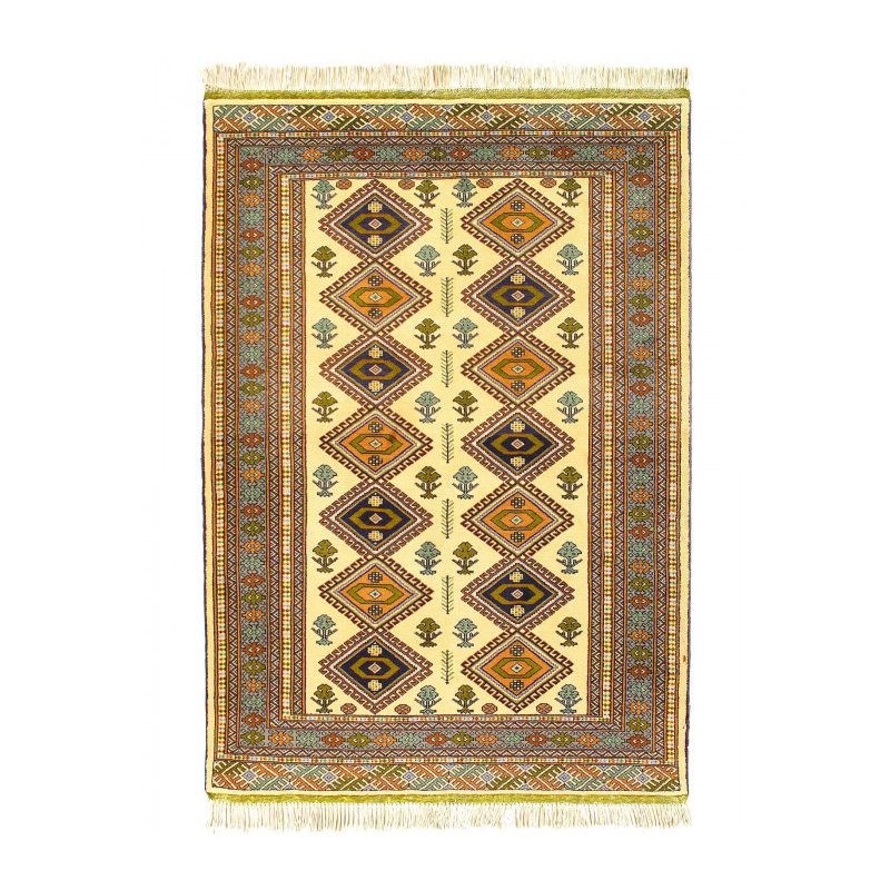 Iasiah One-of-a-Kind 4'4" X 6'2" Hand Knotted Area Rug