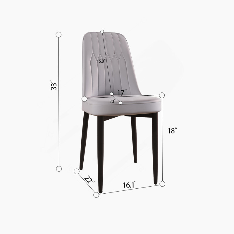Ensemble de table de salle à manger 5 pièces, table de salle à manger extensible avec 4 chaises rembourrées