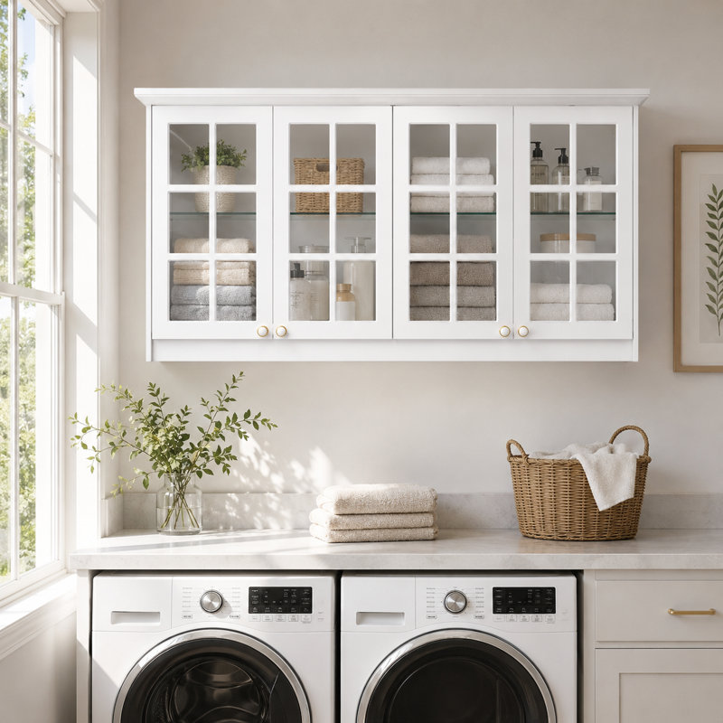 Armoire murale à linge 63 "63"