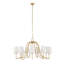 Lustre doré 9 lumières Uttermost Seville