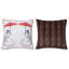 Coussin décoratif en lin à imprimé animal-88630042