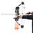 OUKANING Compound Bow Kit with 12 Arrows and Carrying Bag