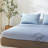 100% Rayon From Bamboo Fitted Sheet, 1 Piece Only Mattress Cover-115277309-115277311