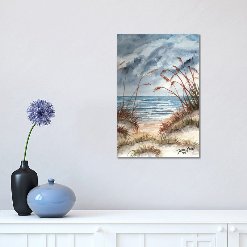 « sable des dunes », reproduction sur toile, H 18 po x l 12 po x P 1,5 po, Toile tendue, Pas de tapis