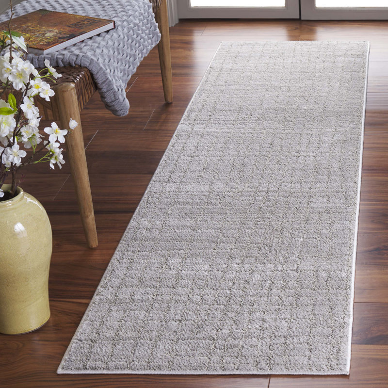Tapis abstrait Neptune Performance, Tapis de couloir 2 pi 2 po x 8 pi