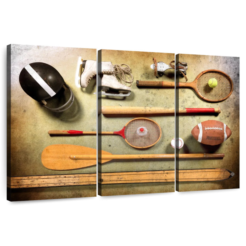Sireci Sports Equipment Collection, 28" H x 45" W