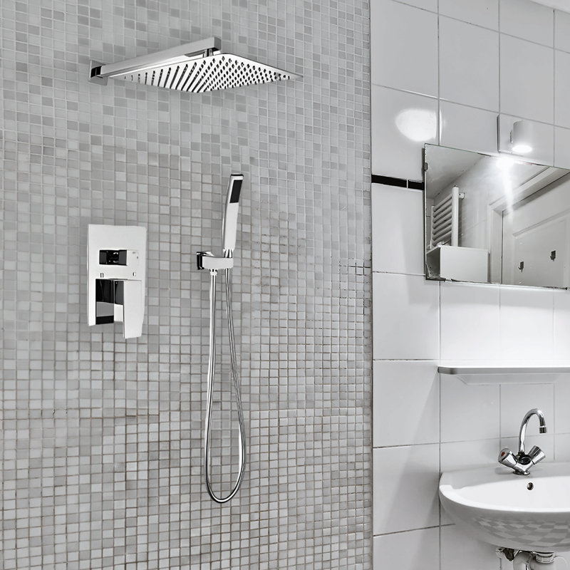 Douche à pluie Rain, Chrome