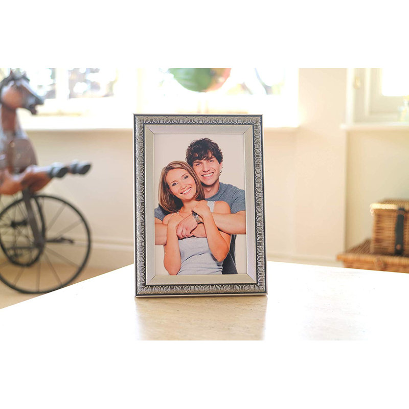 Silver Embossed Picture Frame