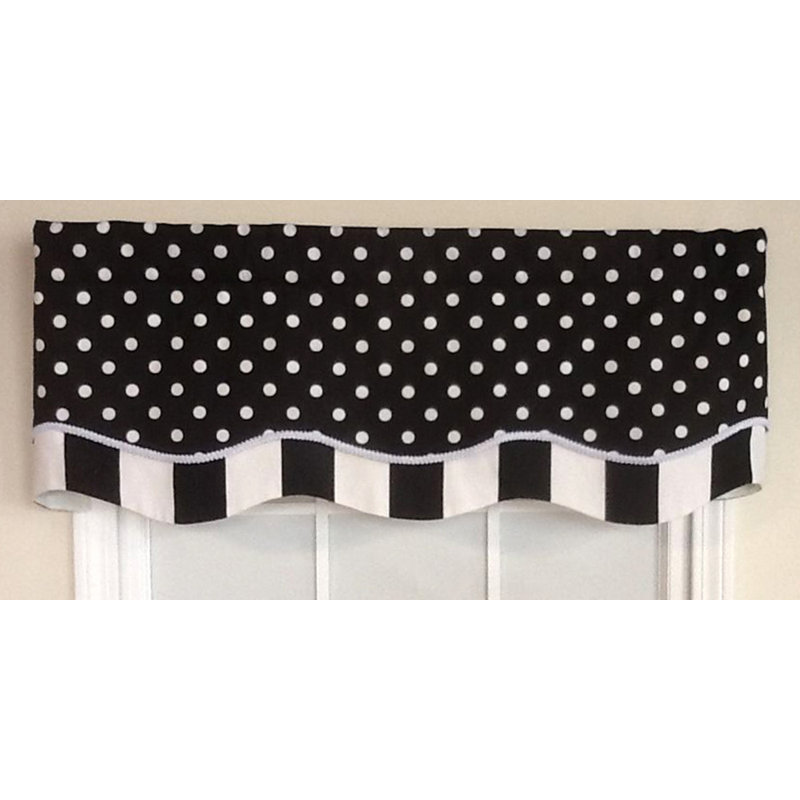Cantonnière 50 "Bana Dotty Glory, Noir