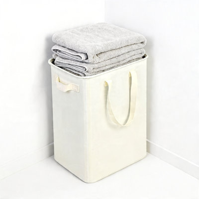 Panier à linge pliable Slim (noir)
