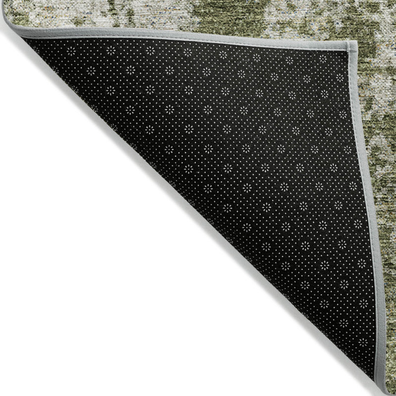 Tapis rectangulaire Aleighna avec envers antidérapant, Rectangle 9 pi x 12 pi