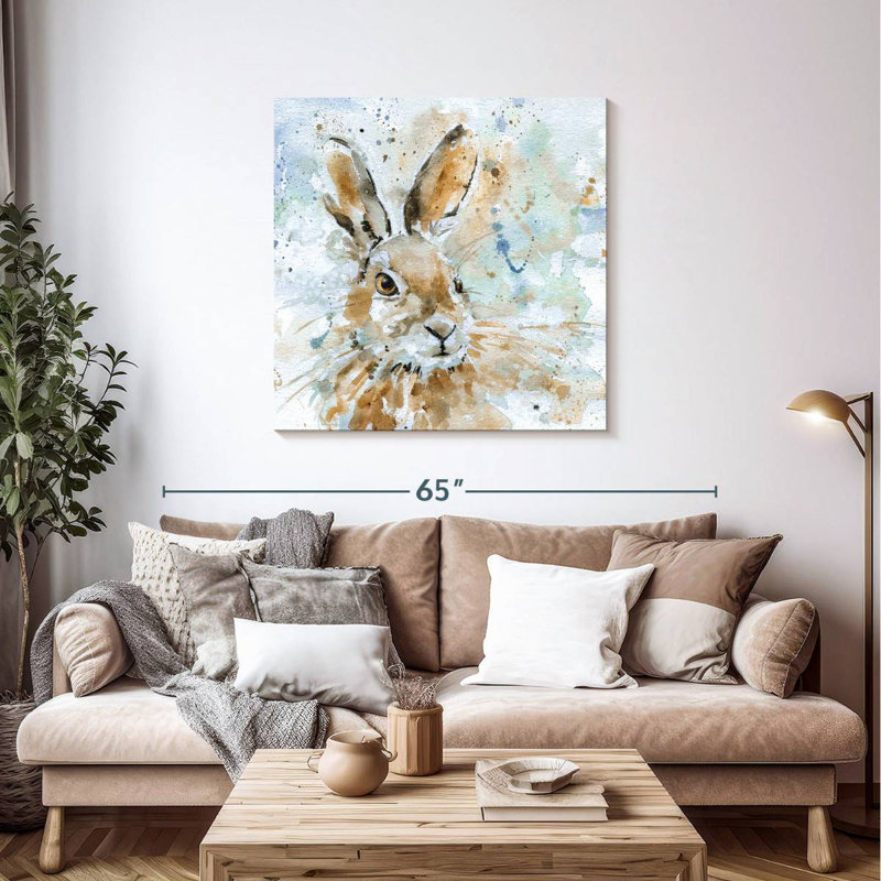 Crowle Forest Hare, 39" H x 39" W