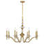  Lustre 8 lumières Champlain en laiton chaud-1835063484-1835063485