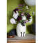 Flower Vase - O/S - Sheep - Suffolk Sheep Black