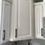 Poignées 5 po noir mat (paquet de 10), poignées d'armoire carrées modernes-124383393