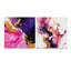 Sebern - Ensemble de 2 art mural en verre et fractales-2065806897