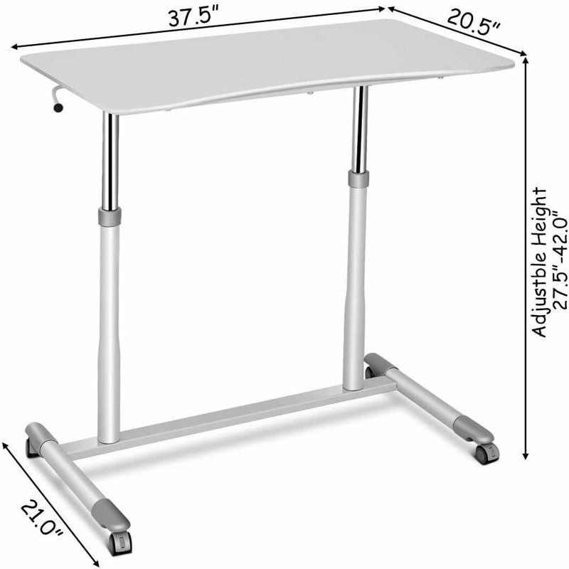 Chariot réglable pour ordinateur portable