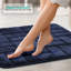 Tapis pour salle de bain en mousse viscoélastique ultra douce et absorbante-63182198-63182203