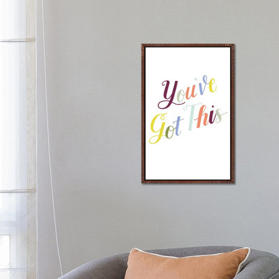 Be Yourself II 1 Piece Wall Art on Canvas