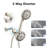 All-In-One Kit with Rough in-Valve-63150828