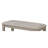Transitional Counter Height Bench In Beige Gray, Cushioned Seat And Footrest, Wood Frame For Dining Tan/Brown With Upholstered Cushion Room Use