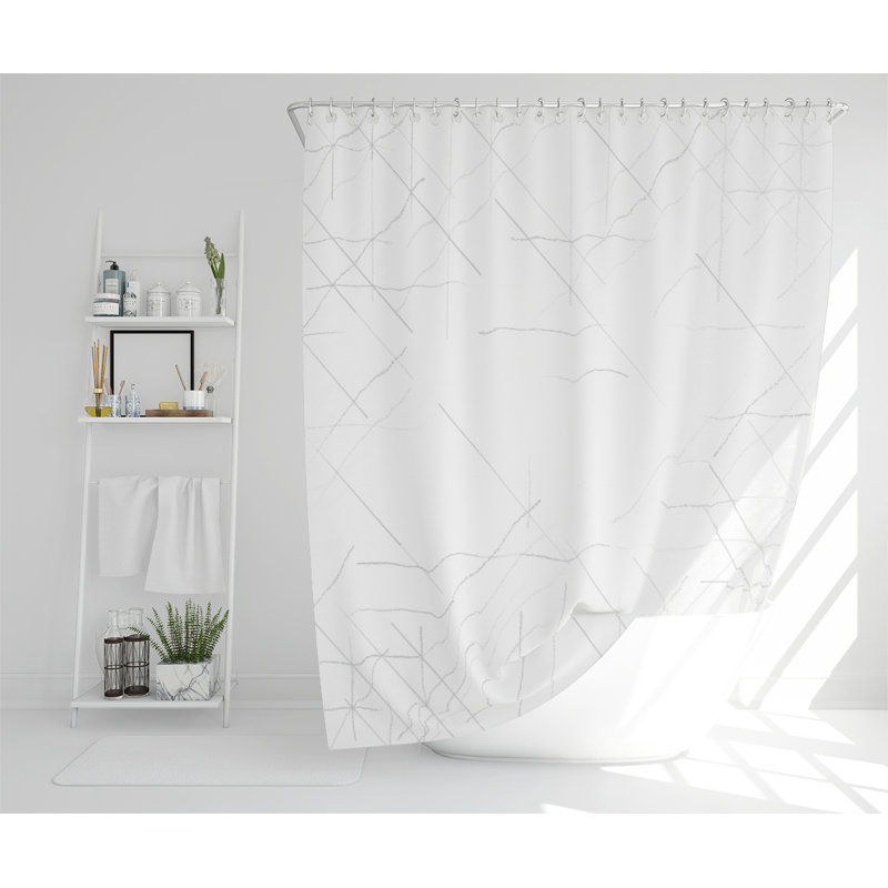 Dimo Polyester Shower Curtain Set