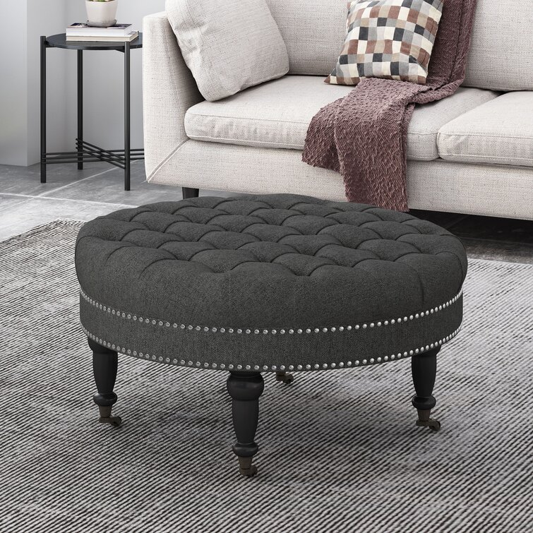 Healdton Fabric Ottoman